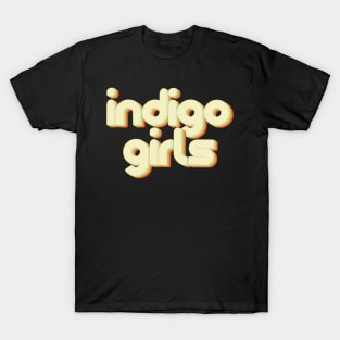 vintage color indigo girls T-Shirt